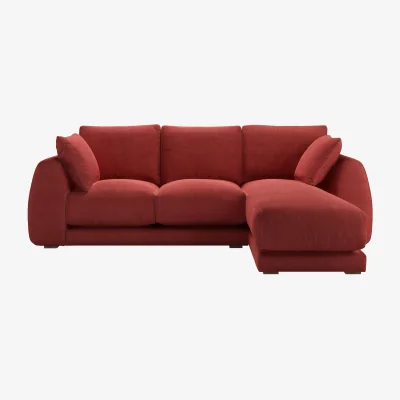Sofa.com Carmel RHF Chaise Sofa in Indian Summer Easy Cotton