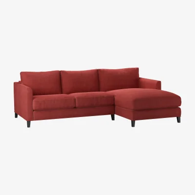 Sofa.com Izzy Small RHF Chaise Sofa in Indian Summer Easy Cotton