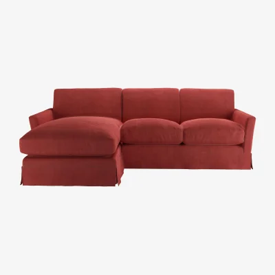 Sofa.com Otto Medium LHF Chaise Sofa in Indian Summer Easy Cotton