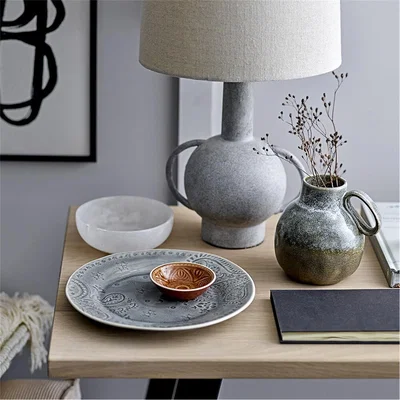 Amara Terracotta Handle Table Lamp