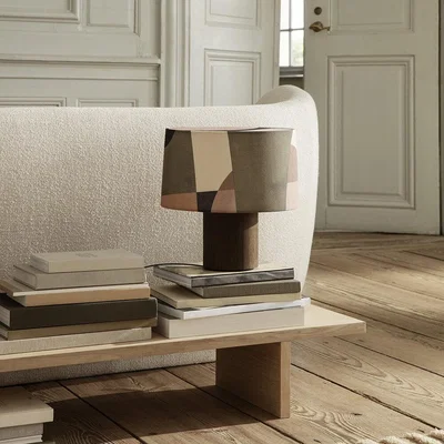 Amara ferm LIVING - Post Table Lamp Base - Brown