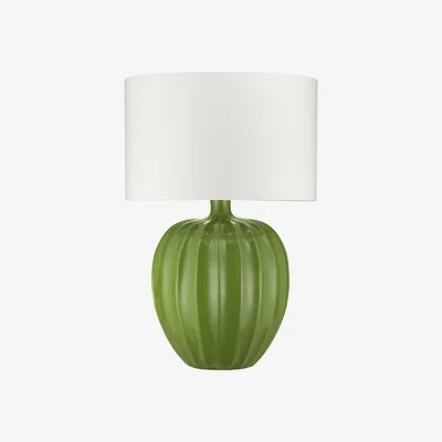 Amara William Yeoward - Kristiana Ceramic Table Lamp Base - Grass