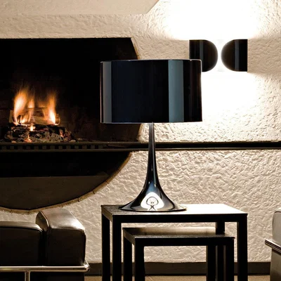 Amara Flos - Spun Light T Table Lamp - Black - T2