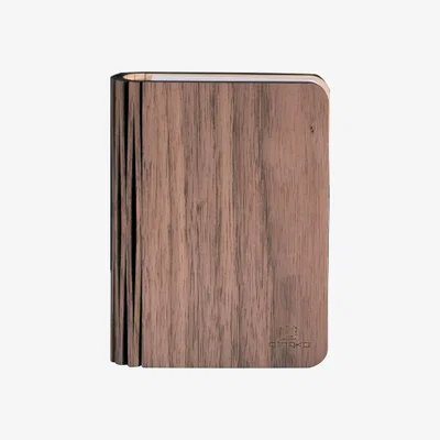 Amara Gingko - Smart Book Light - Walnut - Mini