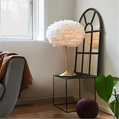 Amara Champagne Table Lamp Stand