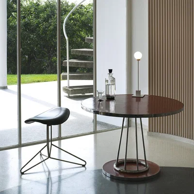 Amara Northern - Snowball Table Lamp - Steel