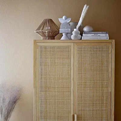 Amara Bloomingville - Rattan Table Lamp - Natural