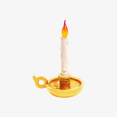 Amara Seletti - Bugia Lamp - Gold