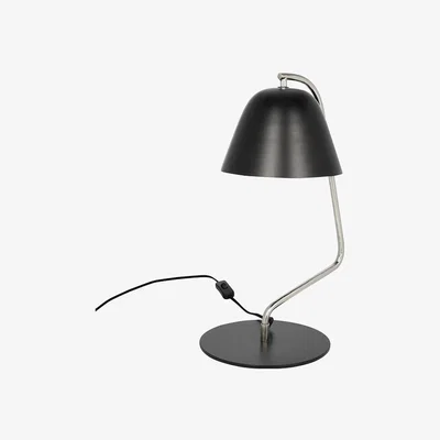 Amara Luxe - Bell Table Lamp - Black