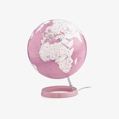 Amara National Geographic - Atmosphere Illuminated Globe - 30cm - Coral