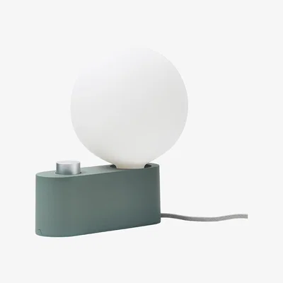 Amara Tala - Alumina Table Lamp with Sphere IV - Sage
