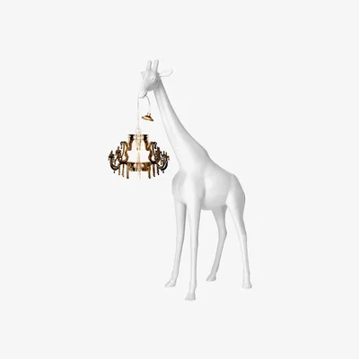 Amara Qeeboo - Giraffe in Love Lamp - White