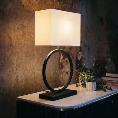 Atkin & Thyme Celine Table Lamp Base Matt Black