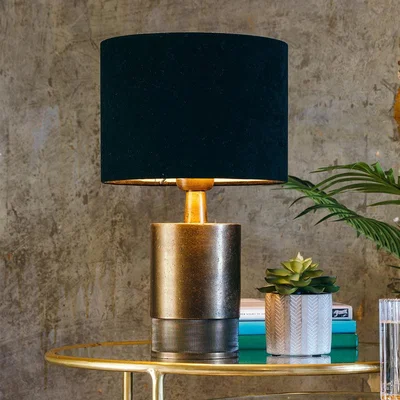 Atkin & Thyme Roman Table Lamp Base Antiqued Bronze 