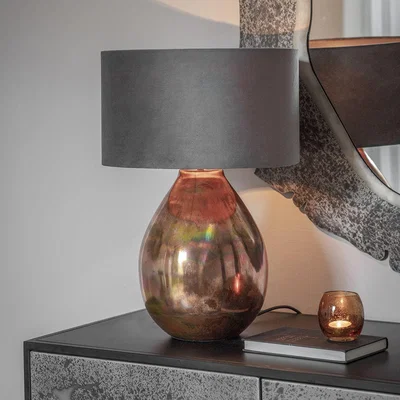 Atkin & Thyme Burnished Table Lamp