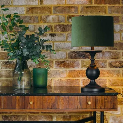 Atkin & Thyme Siena Lamp Base Matt Black
