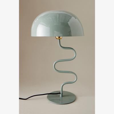 Anthropologie Twist Iron Table Lamp