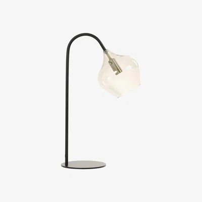 Barker and Stonehouse Black Smoked Glass Table Lamp | Barker & Stonehouse