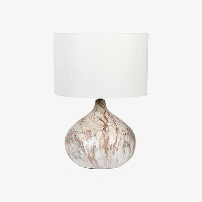 Barker and Stonehouse Marbled Table Lamp