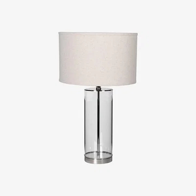 Barker and Stonehouse Glass Tube Table Lamp, Neutral | Barker & Stonehouse