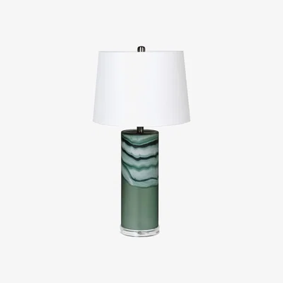 Barker and Stonehouse Green Marble Table Lamp