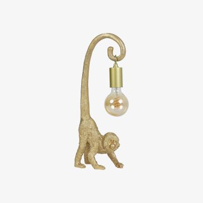 Barker and Stonehouse Gold Monkey Hanging Bulb Lamp | Barker & Stonehouse
