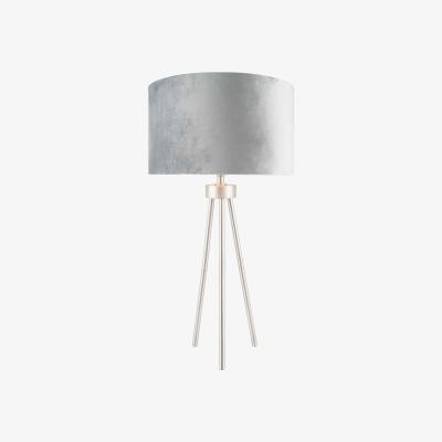 Barker and Stonehouse Tripod Table Lamp, Silver Metal | Barker & Stonehouse