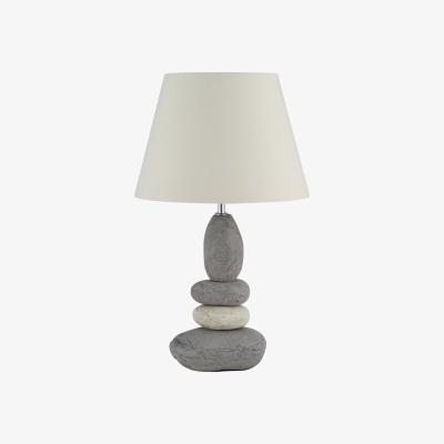 Barker and Stonehouse Pebble Table Lamp, Grey Stoneware | Barker & Stonehouse
