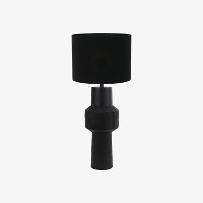 Barker and Stonehouse Black Sculpted Table Lamp