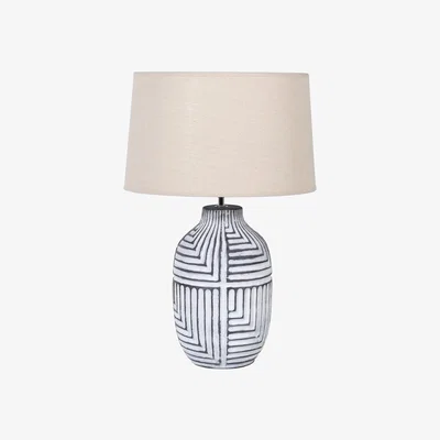 Barker and Stonehouse Abstract Table Lamp Ceramic | Barker & Stonehouse