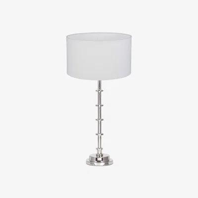 Barker and Stonehouse Silver Tier Table Lamp