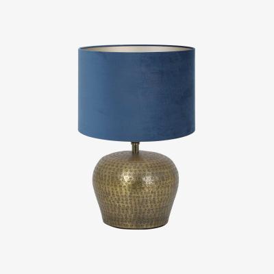 Barker and Stonehouse Gold Hammered Table Lamp Metal | Barker & Stonehouse