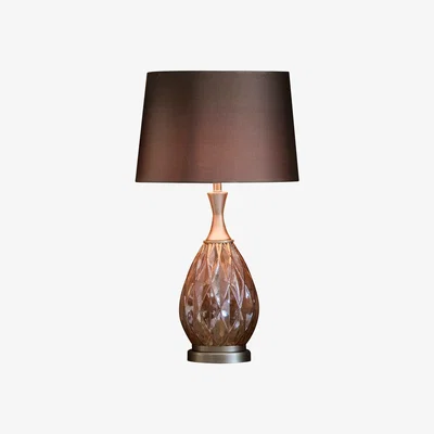 Barker and Stonehouse Geo Glass Table Lamp, Gold | Barker & Stonehouse
