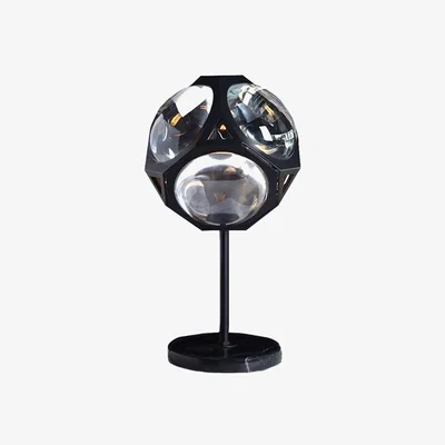 Barker and Stonehouse Timothy Oulton Iris Table Lamp, Matt Black