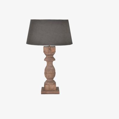 Barker and Stonehouse Weathered Wood Table Lamp, Brown | Barker & Stonehouse