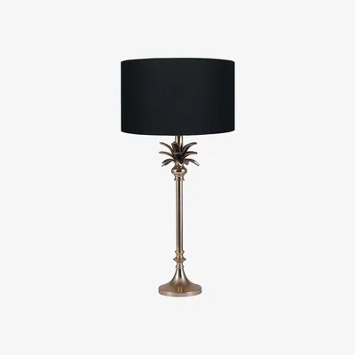 Barker and Stonehouse Gold Palm Tree Table Lamp Metal | Barker & Stonehouse