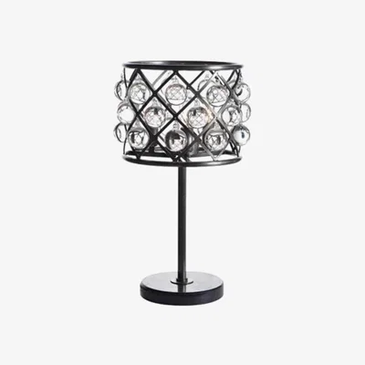Barker and Stonehouse Timothy Oulton Zig Zag Small Table Lamp, Grey Metal | Barker & Stonehouse