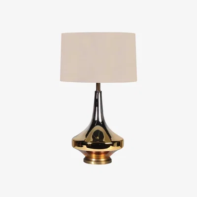 Barker and Stonehouse Gold Glass Lamp