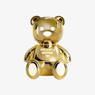 Barker and Stonehouse Kartell Toy Bear Lamp, Gold | Barker & Stonehouse