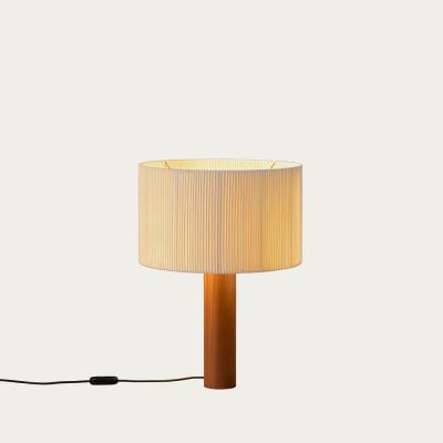 Bombinate.com Moragas Table Lamp with Sapeli Wooden Leg - EU Plug