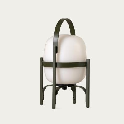 Bombinate.com Olive Green Cestita Alubat Table Lamp