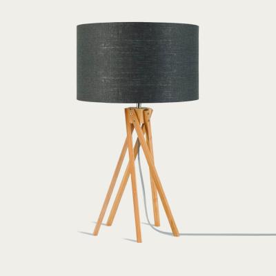 Bombinate.com Natural/Dark Grey Kilimanjaro Bamboo Table Lamp