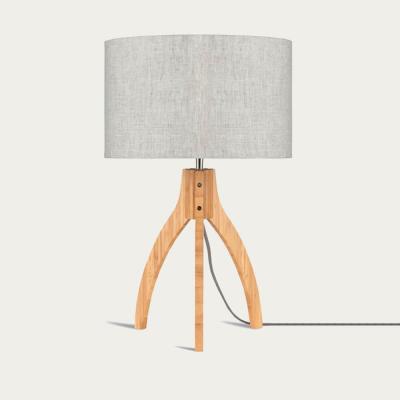 Bombinate.com Natural/Linen Light Annapurna Bamboo Table Lamp