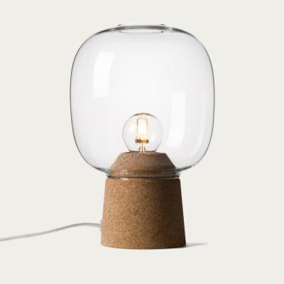 Bombinate.com Clear Glass Picia Table Lamp