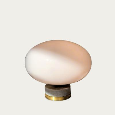 Bombinate.com Brushed Brass Fig Table Lamp - UK Plug