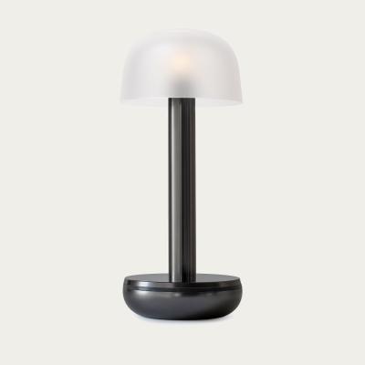 Bombinate.com Titanium Frosted Glass Two Table Light