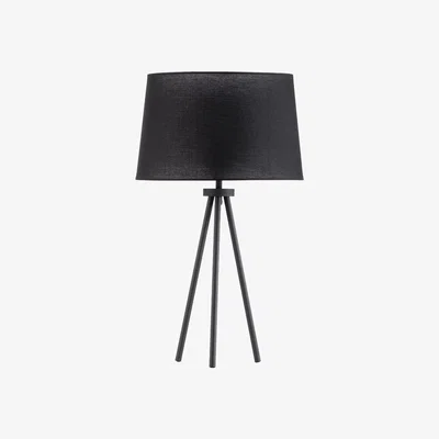 BHS.com Tristan Tripod Table Lamp, Matte Black