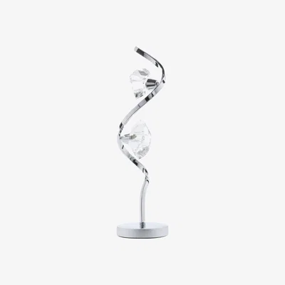 BHS.com Bella Wavy Table Lamp, Chrome