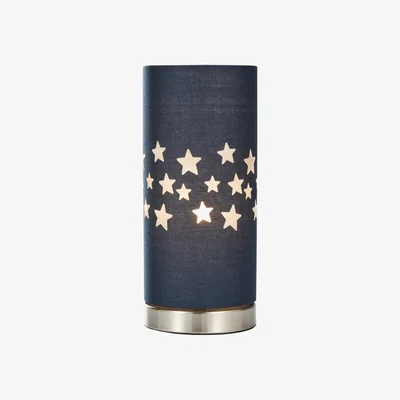 BHS.com Glow Stars Table Lamp, Navy