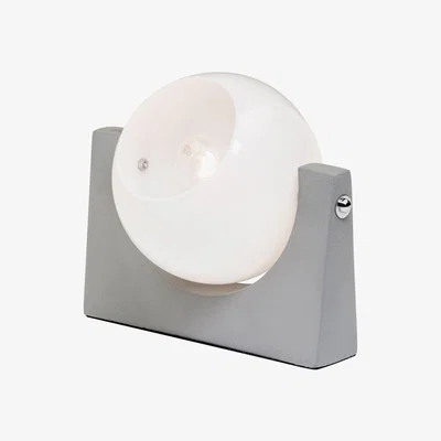 BHS.com Laval Acrylic Ball Table Lamp, Grey